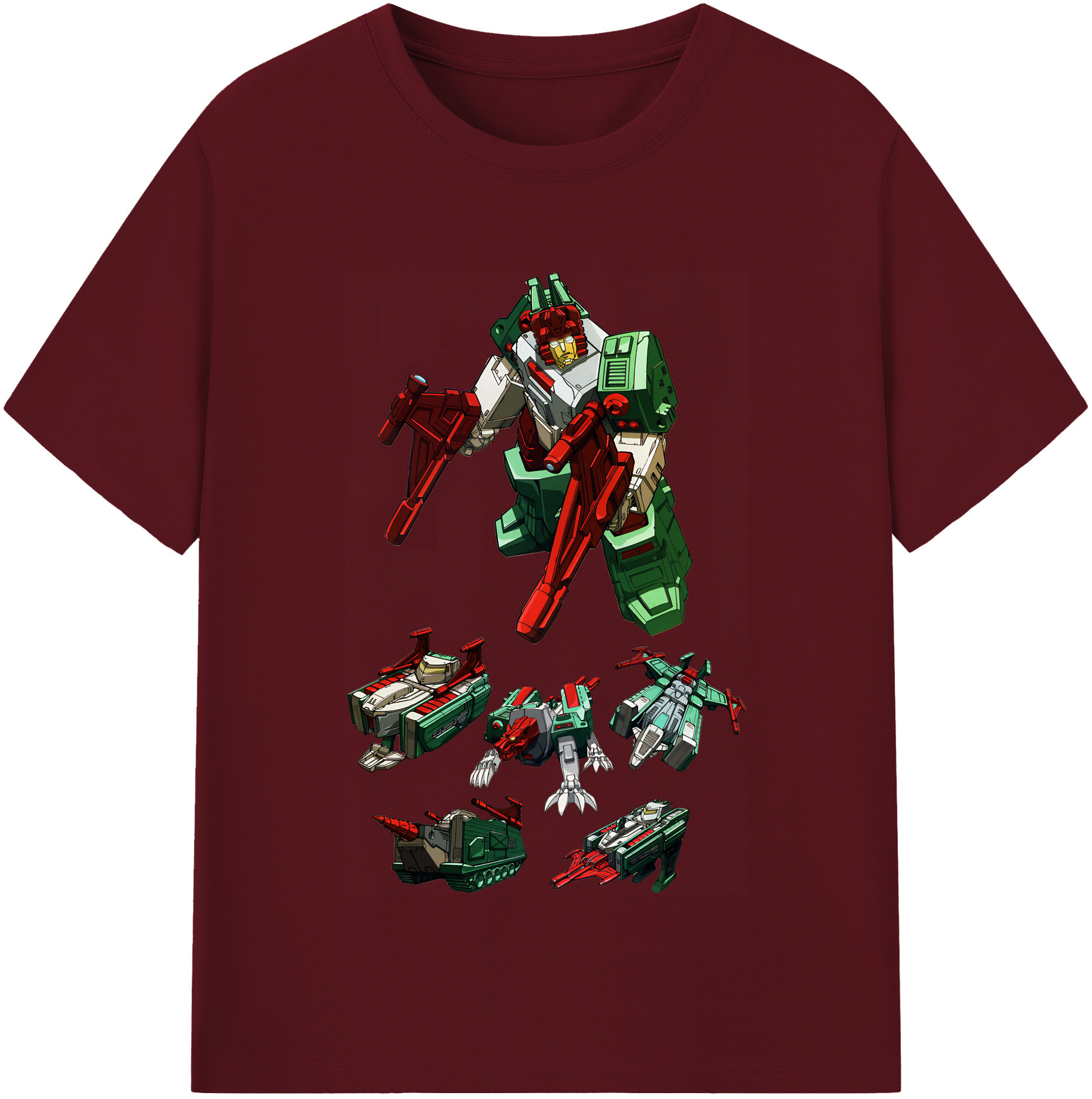 （画像用） Transformers トランスフォーマー 綿100％半袖Tシャツ（フロントプリント）